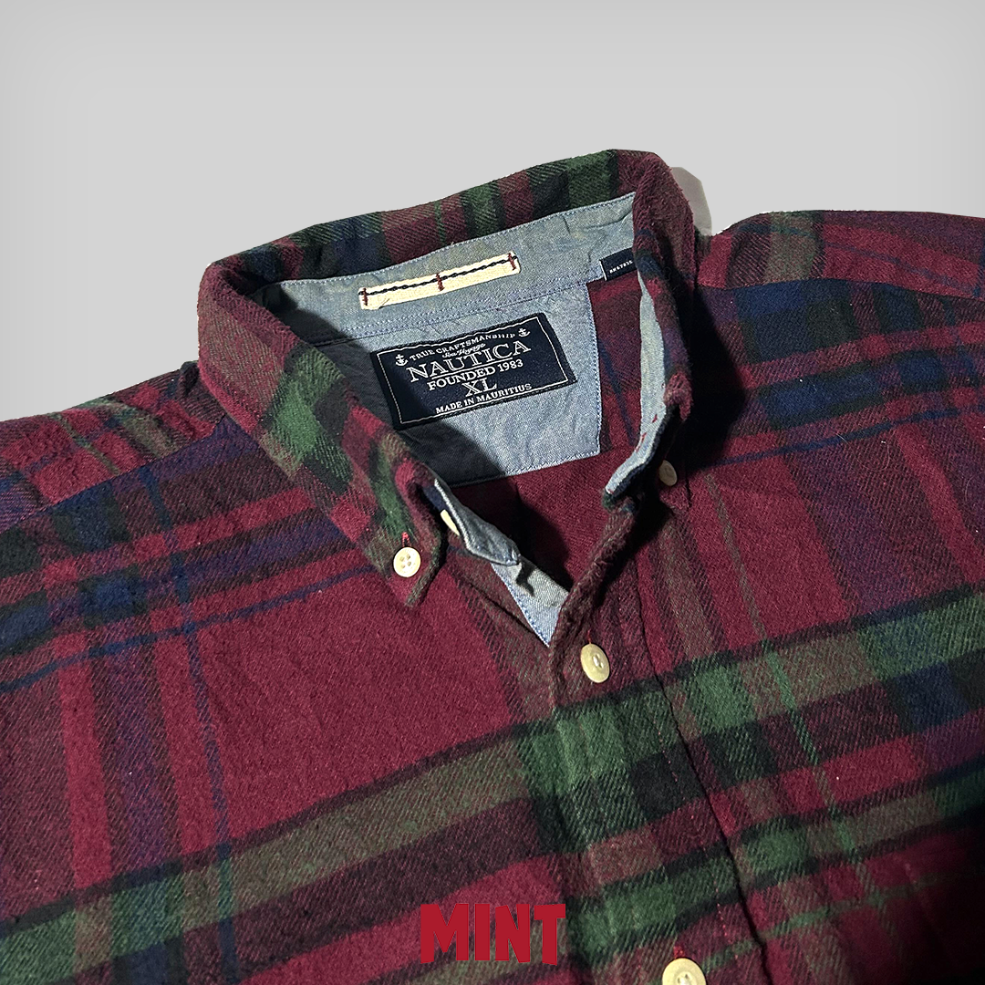 Nautica Red Check Shirts